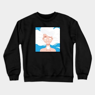 Woman With Healing Power Crewneck Sweatshirt